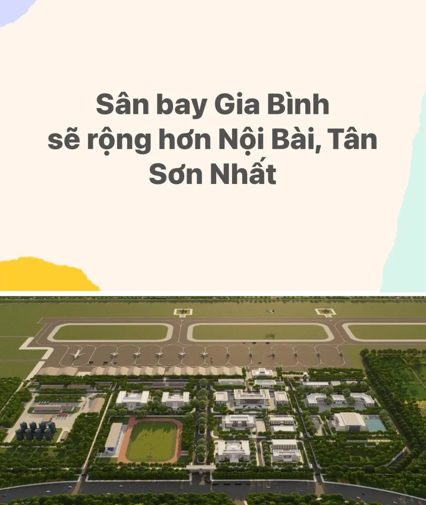Gia Bình – Bắc Ninh sắp có sân bay quốc tế quy mô lớn thứ 2 miền Bắc!