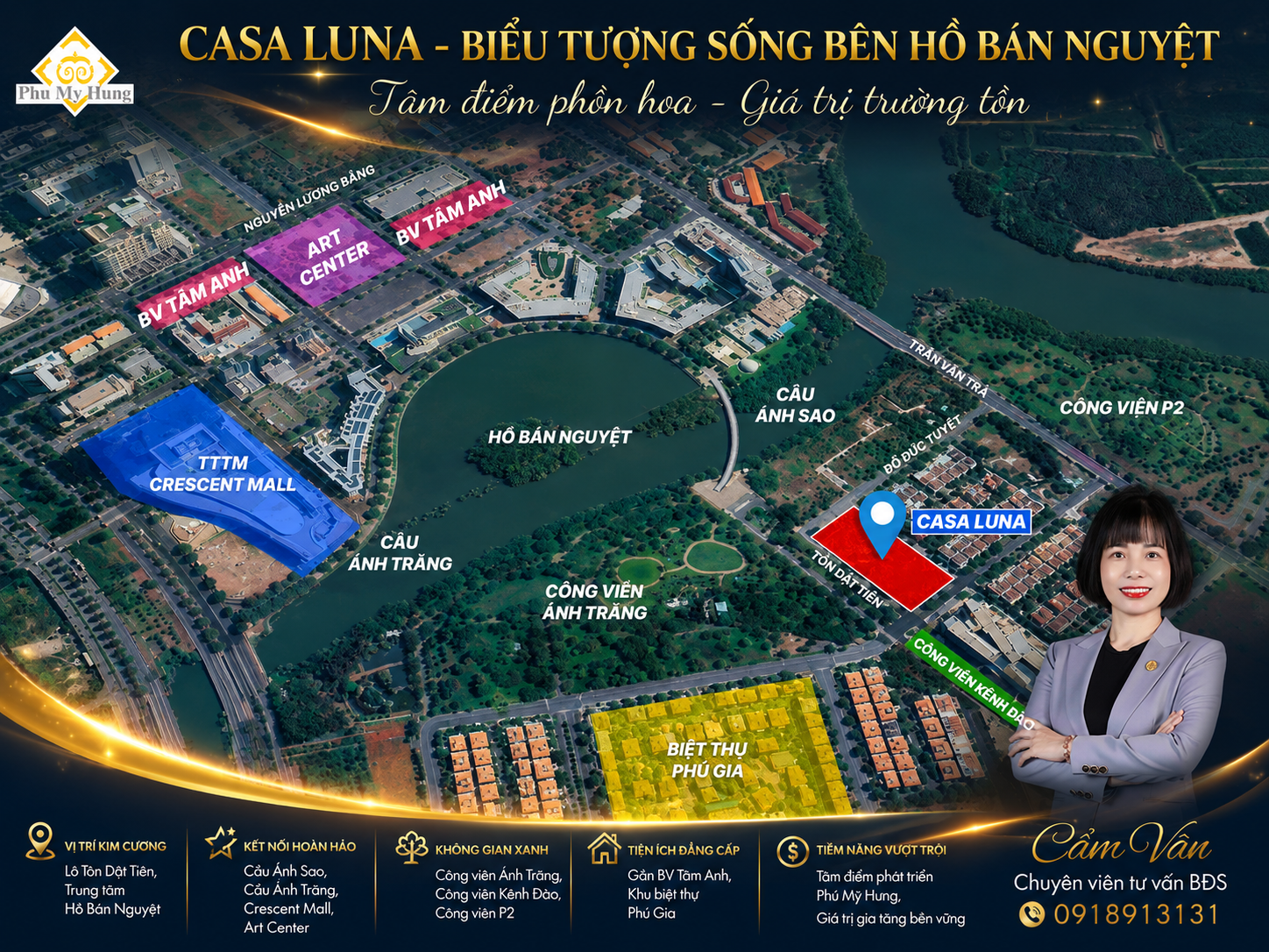 Dinh thự Casa Luna Phú Mỹ Hưng