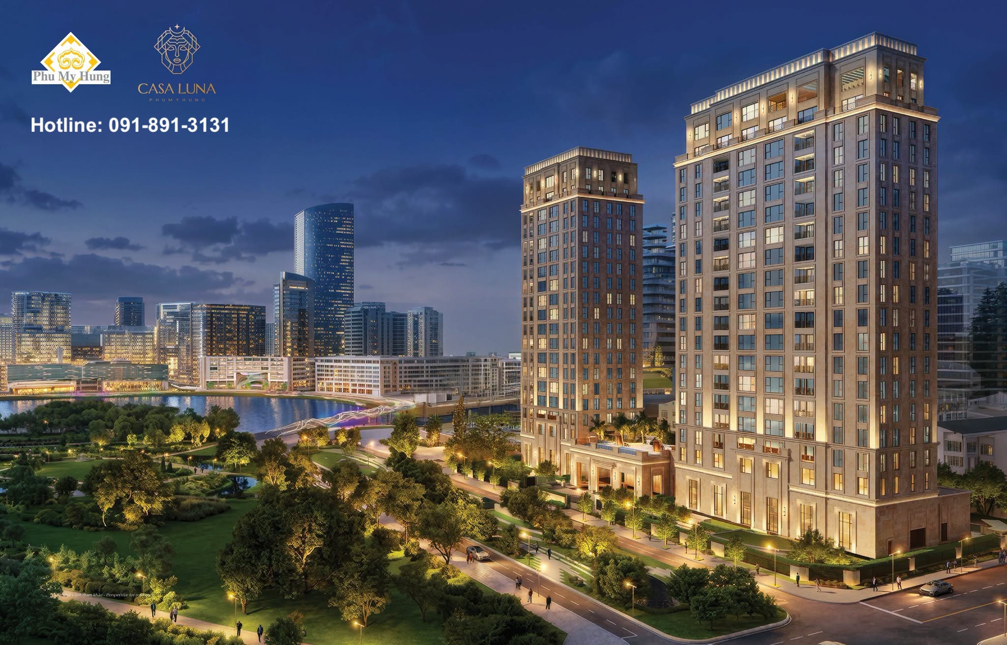 THƯ MỜI TRẢI NGHIỆM ĐẶC QUYỀN (PRIVATE TOUR 1:1) Dinh thự CASA LUNA PHÚ MỸ HƯNG